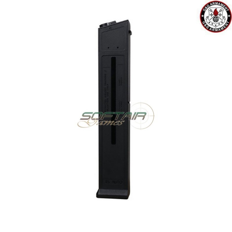 Hi-cap magazine 520bb black per PCC45 g&g (gg-08193)