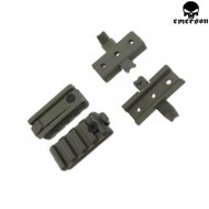 Kit rails foliage green for helmet emerson (em5669b)