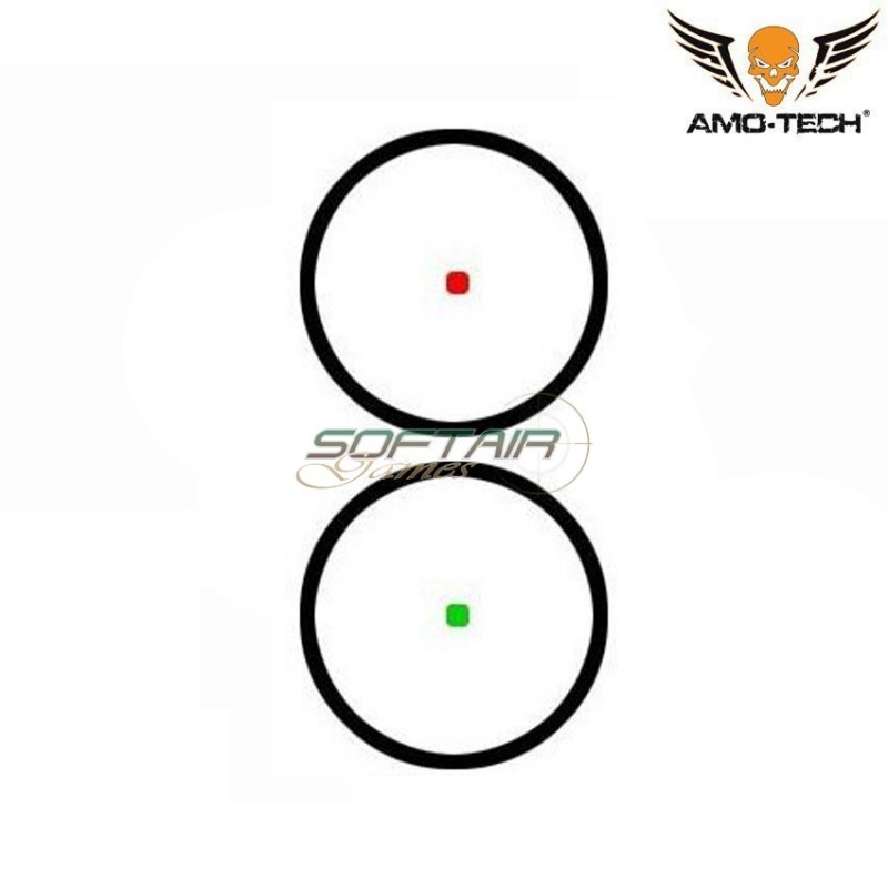 Dot ACOG 1x type 2 black amo-tech® (amt-9876-bk)