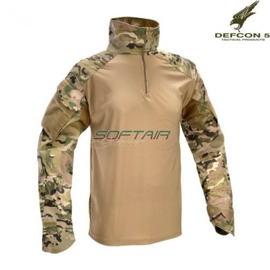 Combat shirt MULTICAM ripstop lycra polycotton defcon 5 (d5-1603-mc)