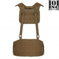 Cintura tattica MOLLE con spallacci COYOTE BROWN 101 inc (inc-129781-cb)