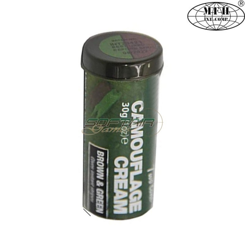 Camo stick 30gr brown/green per viso mfh (1344)