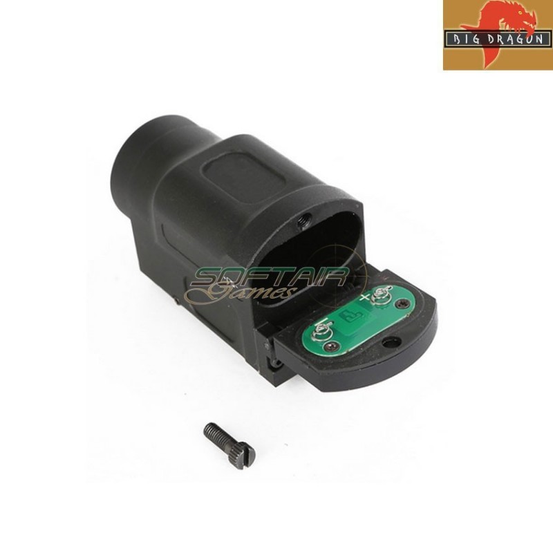 Flashlight ak zen style k2 BLACK kit big dragon (bd-9097bk)
