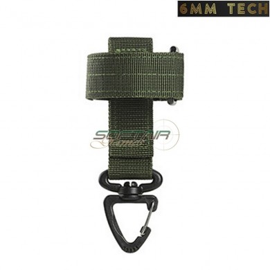 Gancio multiuso utility outdoor VERDE 6MM TECH (6mmt-19-od)