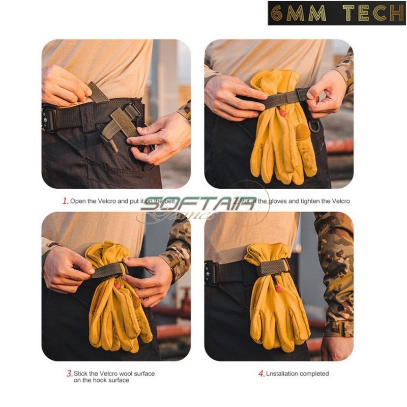 Gancio multiuso utility outdoor VERDE 6MM TECH (6mmt-19-od)