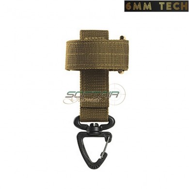 Gancio multiuso utility outdoor TAN 6MM TECH (6mmt-19-tan)