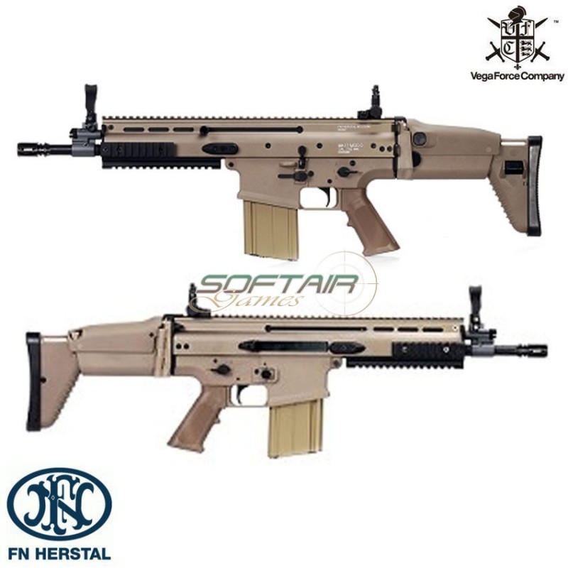 Fucile Elettrico Fn Herstal Scar H cqc Flat Dark Earth Mk17 Vfc (vfc-scar004)