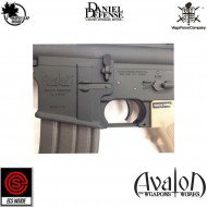 Fucile elettrico MK18 mod I avalon daniel defense VFC (av1-m4_smd2_s-tn01)