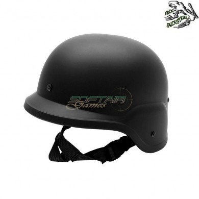 Elmetto in abs FRITZ style nero frog industries® (fi-m88-bk)