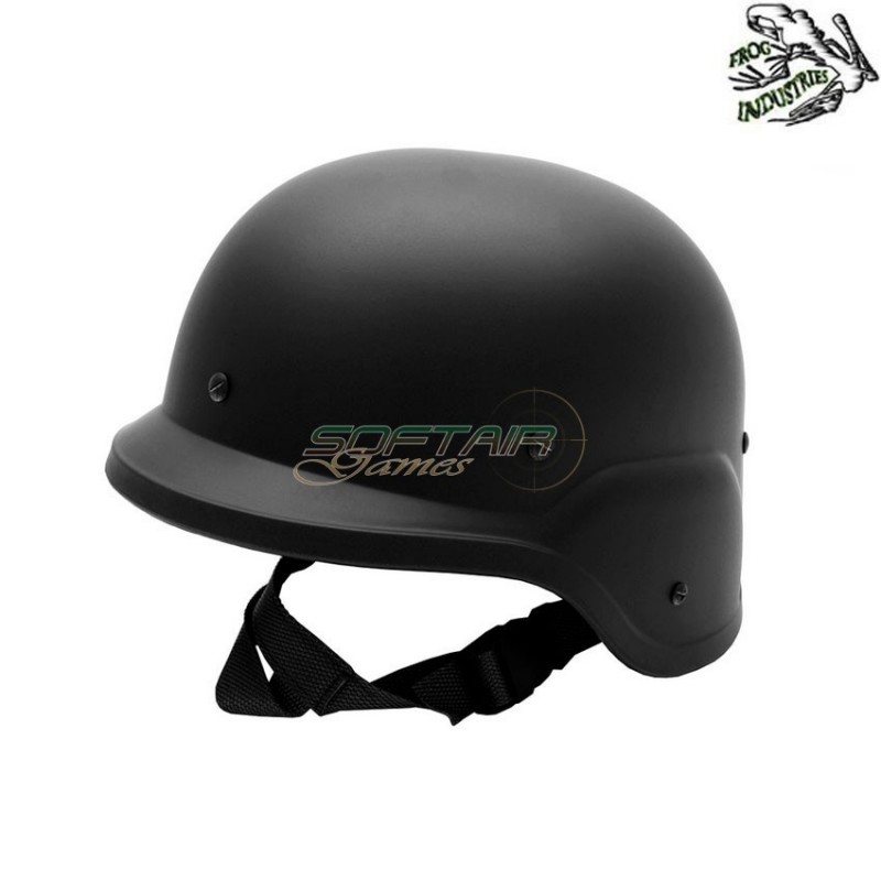 Elmetto in abs FRITZ style nero frog industries® (fi-m88-bk)