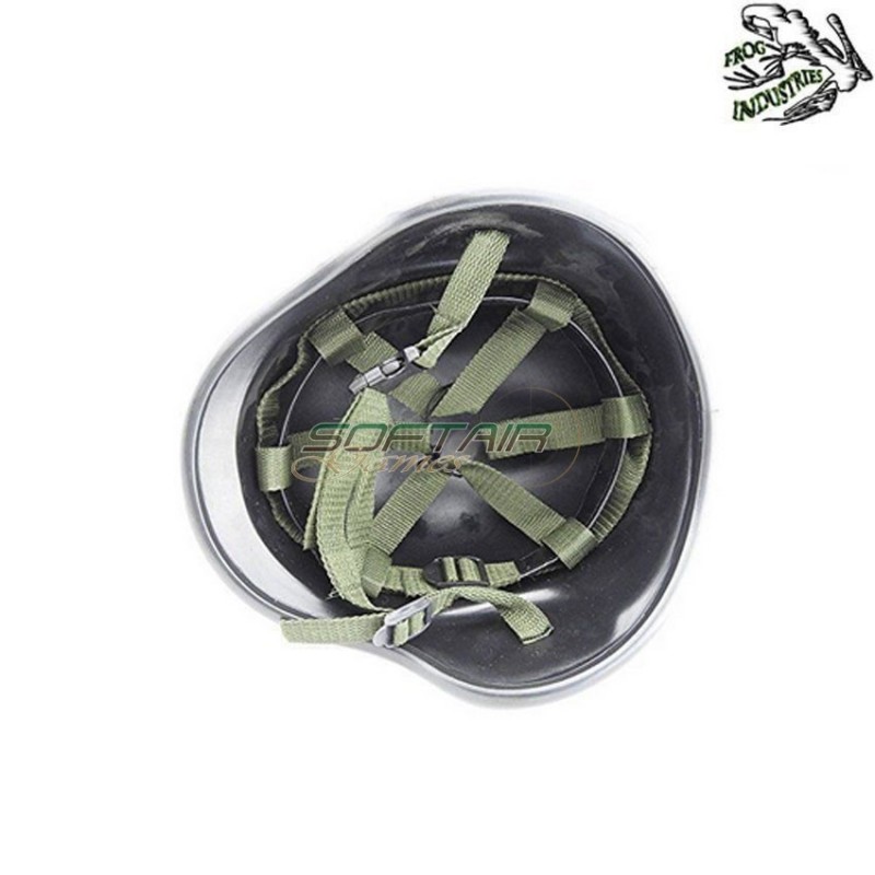 Elmetto in abs FRITZ style nero frog industries® (fi-m88-bk)