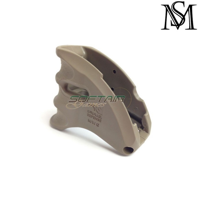 Fab Defense Type Mako Mwg Grip Dark earth Milsim Series (ms-48-de)