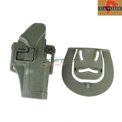 Fondina Rigida Cqc Glock olive drab Big Dragon (bd2245od)