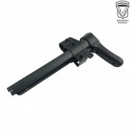 Calcio retrattile nero per mp5 golden eagle (ge-m-233)