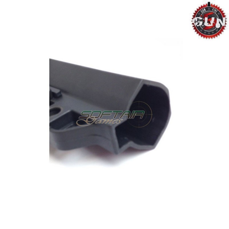 Calcio nero minimalist style m4 gun five (gf-1386)