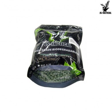 Bb bag bio 0.23gr GREEN js tactical (js-bio0.23v)