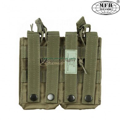 Porta caricatore Rapido Verde M4 Doppio 4 Posti mfh (30605b)