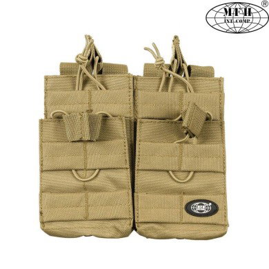 Double fast magazine pouch TAN M4 4x mag mfh (30605r)