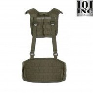 Cintura tattica MOLLE con spallacci OLIVE DRAB 101 inc (inc-129781-od)