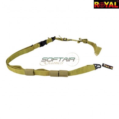 3 points tan military sling royal (kr022t)