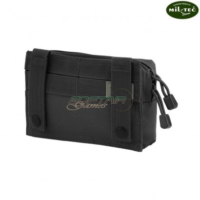 Tasca Utility Small Orizzontale Nera Mil-tec (13487002)
