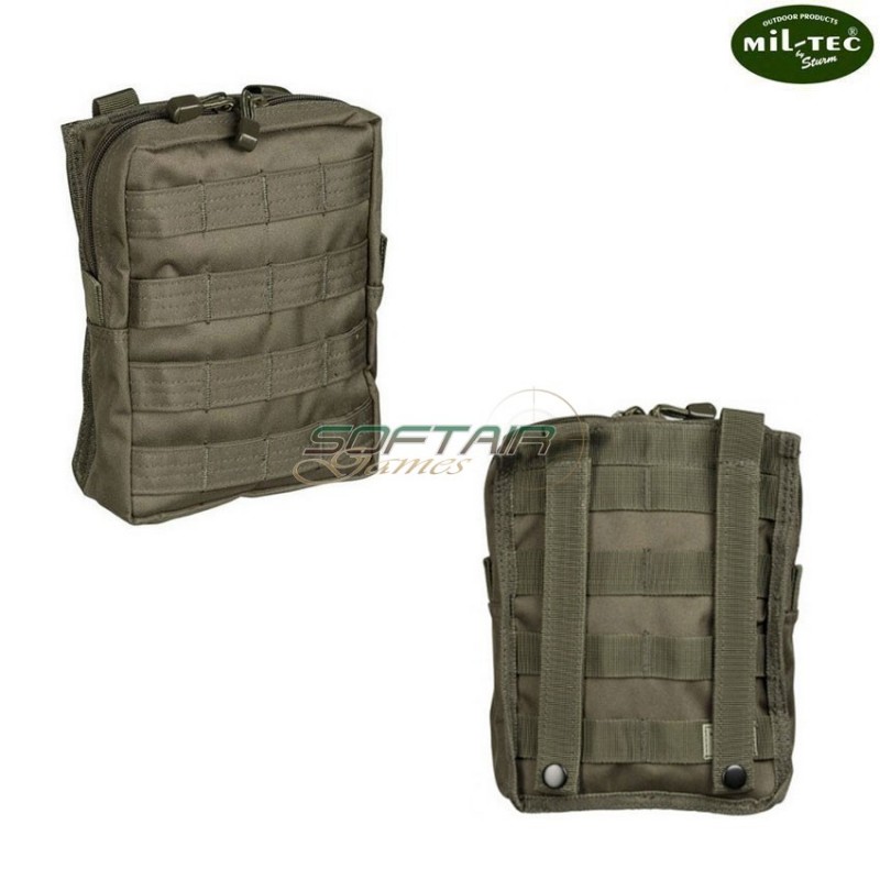 Tasca Utility Large Verticale Olive Drab Mil-tec (13487101)