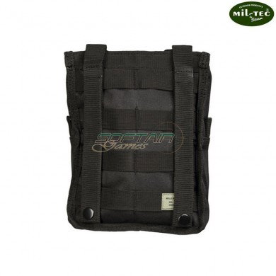 Utility Large Pouch Vertical Black Mil-tec (13487102)