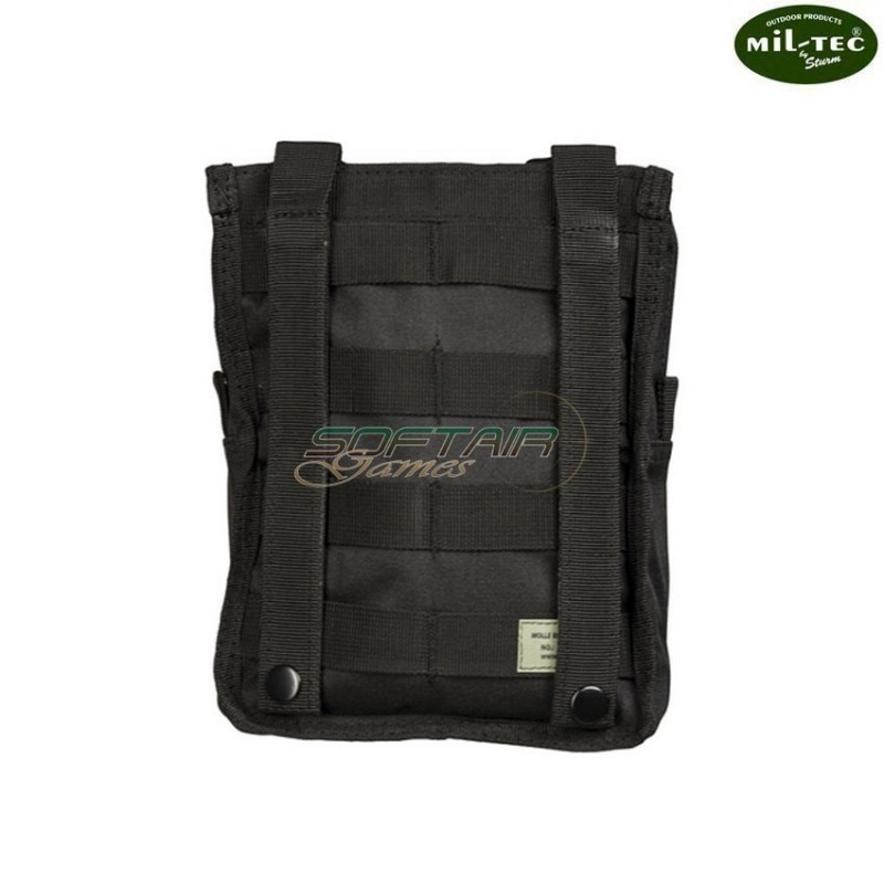 Utility Large Pouch Vertical Black Mil-tec (13487102)