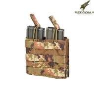 Tasca Fast Porta 2 Caricatori M4/ak Vegetata Defcon 5 (d5-m4akdovi)