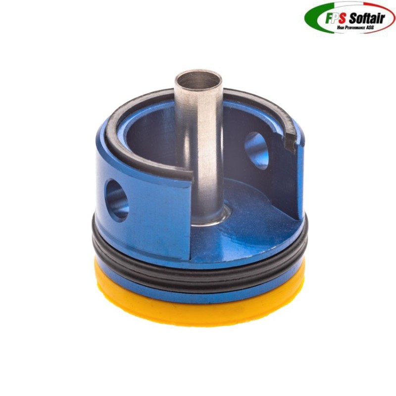 NEW YELLOW 70° cylinder head of third version in ergal with X-RING fps (fps-tc03c)