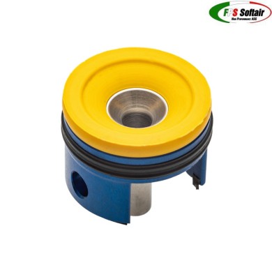 NEW YELLOW 70° cylinder head of third version in ergal with X-RING fps (fps-tc03c)