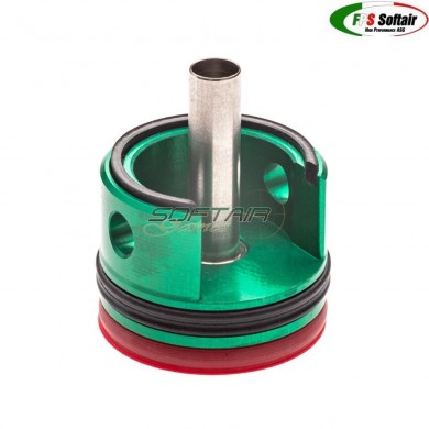 Testa cilindro NEW RED 80° di terza versione TYPE 2 in ergal con X-RING fps (fps-tc36a)
