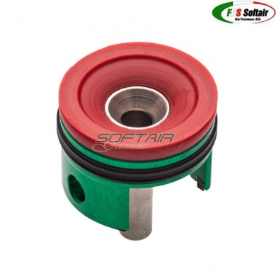 NEW RED 80° cylinder head of third version TYPE 2 in ergal with X-RING fps (fps-tc36a)