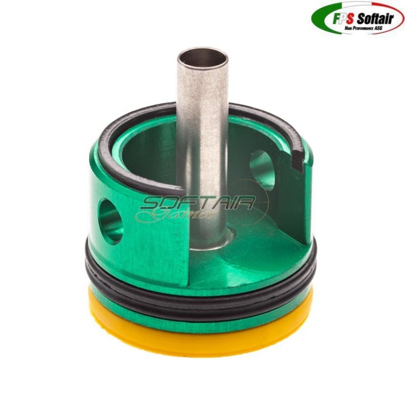 NEW YELLOW 60° cylinder head of third version TYPE 2 in ergal with X-RING fps (fps-tc36c)