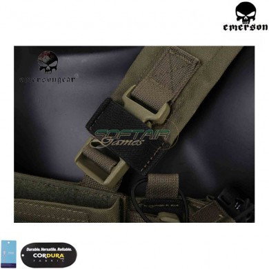 Micro MK3 Chest Rig Coyote Brown emerson (em2961cb)