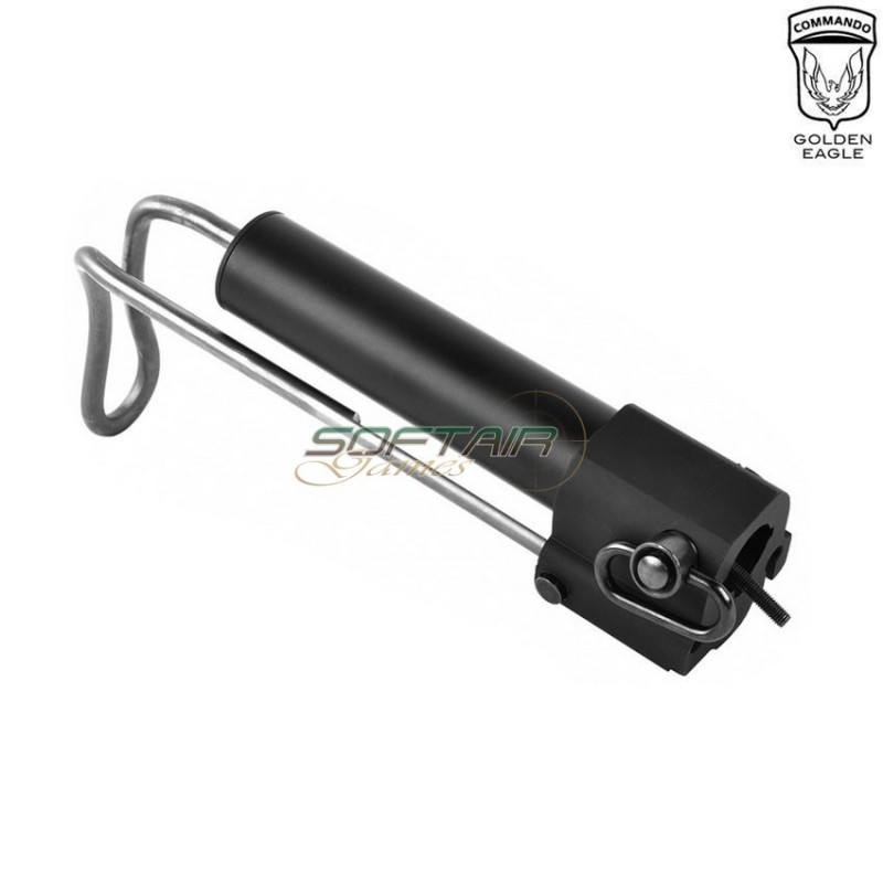 Calcio telescopico tank style per m4 aeg golden eagle (ge-m-231)