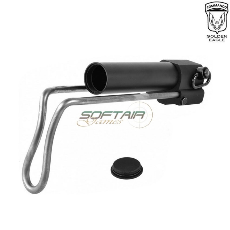 Telescopic stock tank style for m4 aeg golden eagle (ge-m-231)