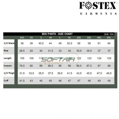 BDU TAN pants fostex (fx-111211-tan)