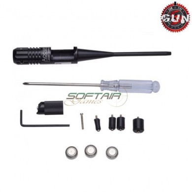 Laser collimator kit cal. 22 to 50 gun five (gf-8823-bk)