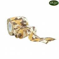 Elastic Tape 3 col. desert Mil-tec (15933060)