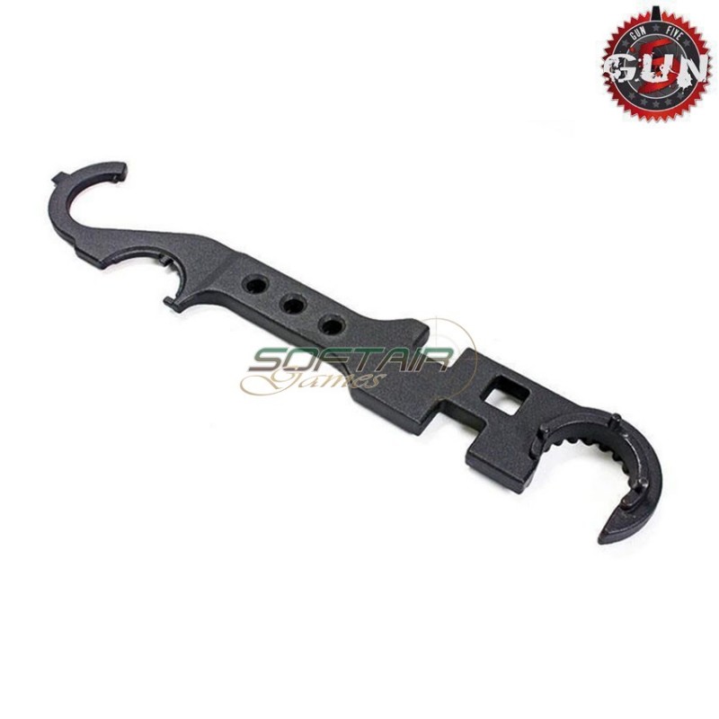 Chiave multiuso AR15/M4/M16 in acciaio gun five (gf-158748)