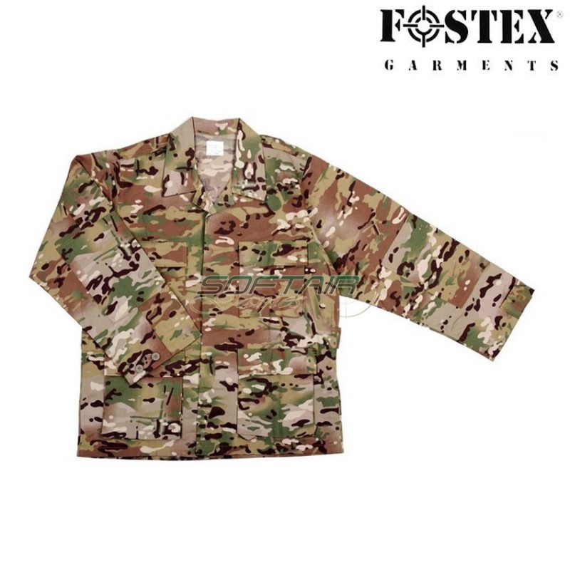 Giacca combat BDU multicam fostex (fx-125432-mc)