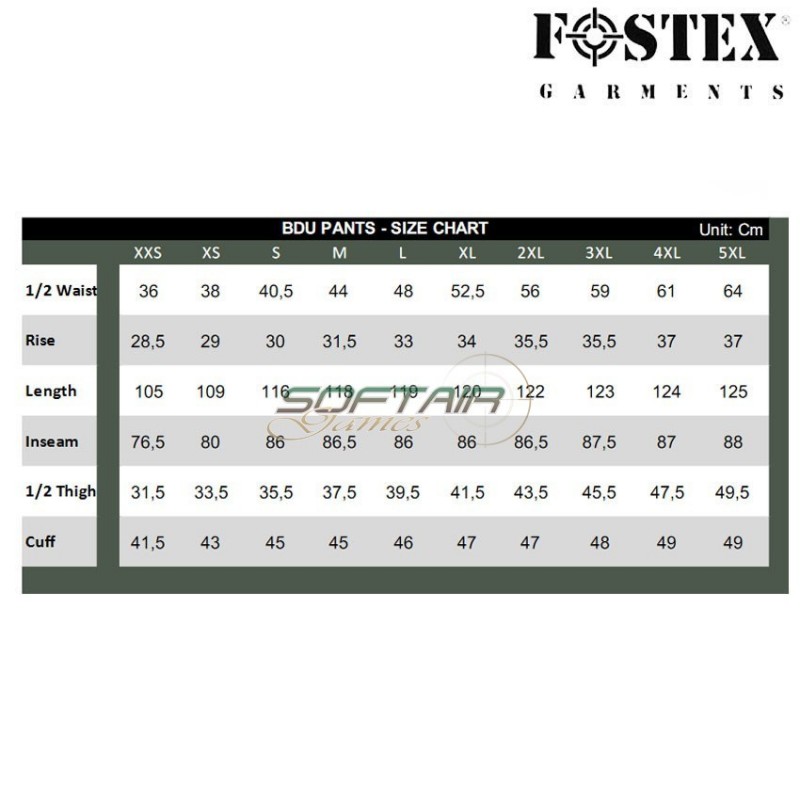 BDU VEGETATO pants fostex (fx-111211-vi)