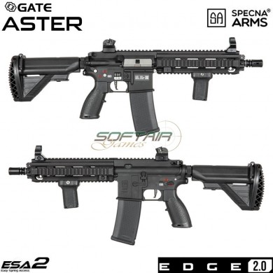 Electric rifle sa-h20 416 short version edge 2.0™ black specna arms® (spe-01-028551)