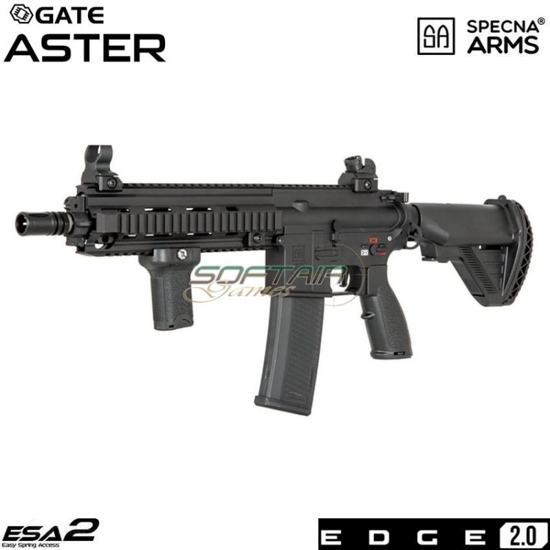 Fucile elettrico sa-h20 416 short version edge 2.0™ black specna arms® (spe-01-028551)