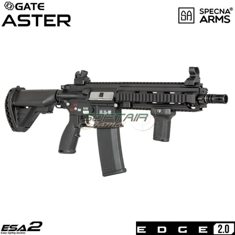 Fucile elettrico sa-h20 416 short version edge 2.0™ black specna arms® (spe-01-028551)