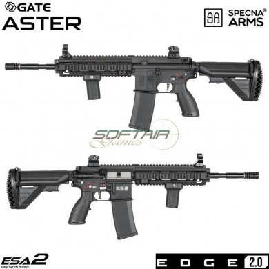 Electric rifle sa-h21 416 long version edge 2.0™ black specna arms® (spe-01-028552)