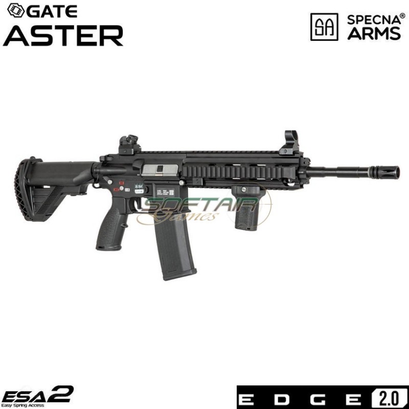 Electric rifle sa-h21 416 long version edge 2.0™ black specna arms® (spe-01-028552)