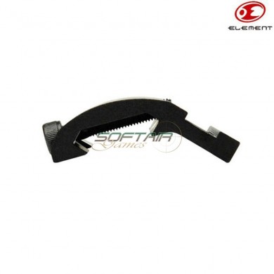 Offset mount BLACK flashlights weaver 20mm for m951/m961 element (el-002590)