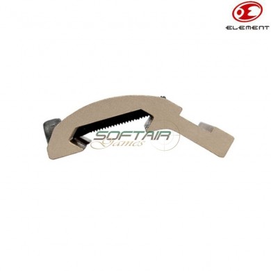 Offset mount DARK EARTH flashlights weaver 20mm for m951/m961 element (el-002591)